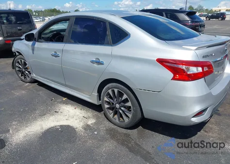 2017 Nissan Sentra Sr from USA, damaged, VIN 3N1AB7AP8HY363525